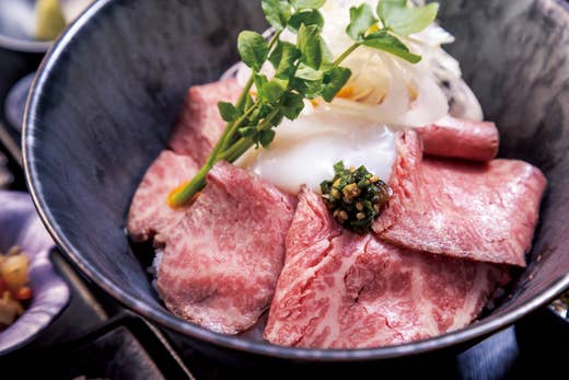 宮崎牛ローストビーフご飯