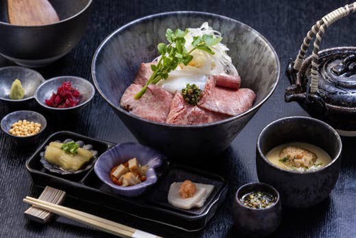 宮崎牛ローストビーフご飯